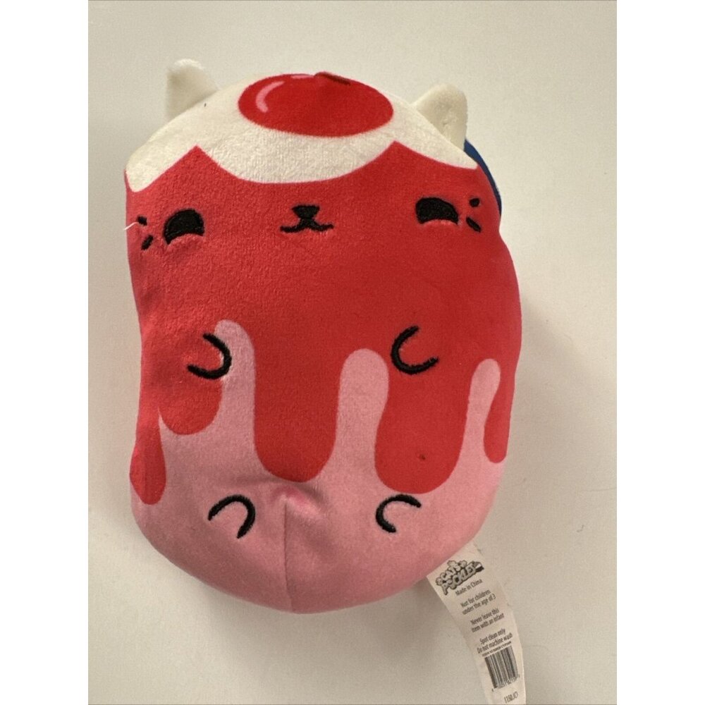 CATS VS PICKLES Pawberry Purr-fait #141 6" Beanie Plush J17